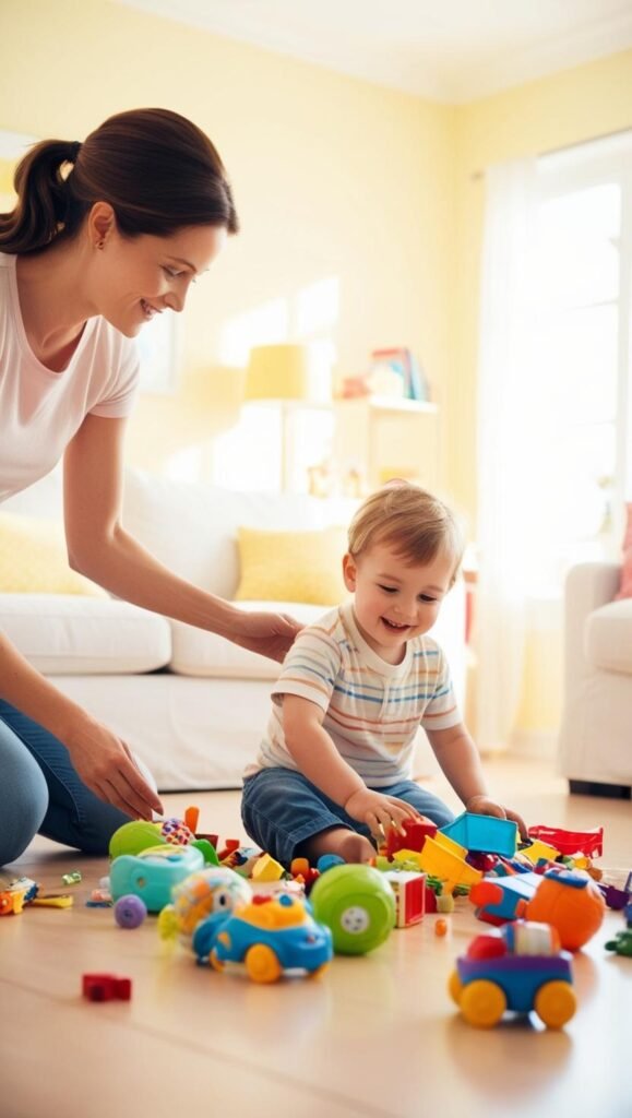 bebeconmama Mamá jugando con su bebé